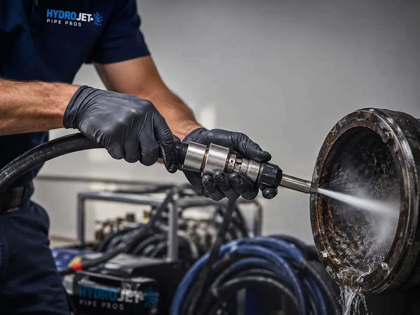 Hydro Jet Pipe Descaling in Art, TX